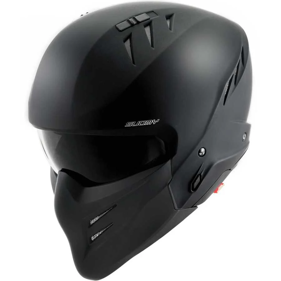 SUOMY ARMOR KASK PLAIN MAT SİYAH