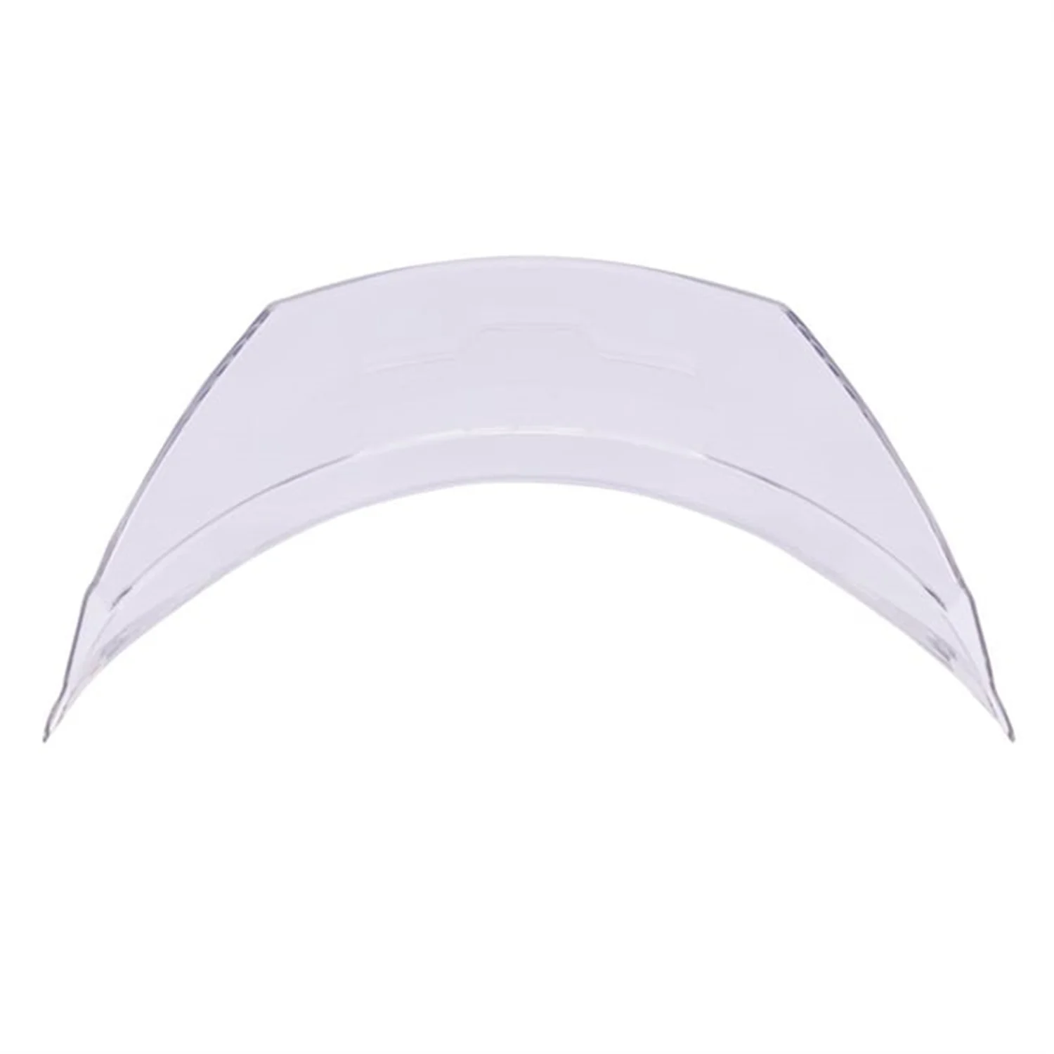 ZEUS-ZS-826 SPOILER CLEAR SMALL SHELL (XS-M)