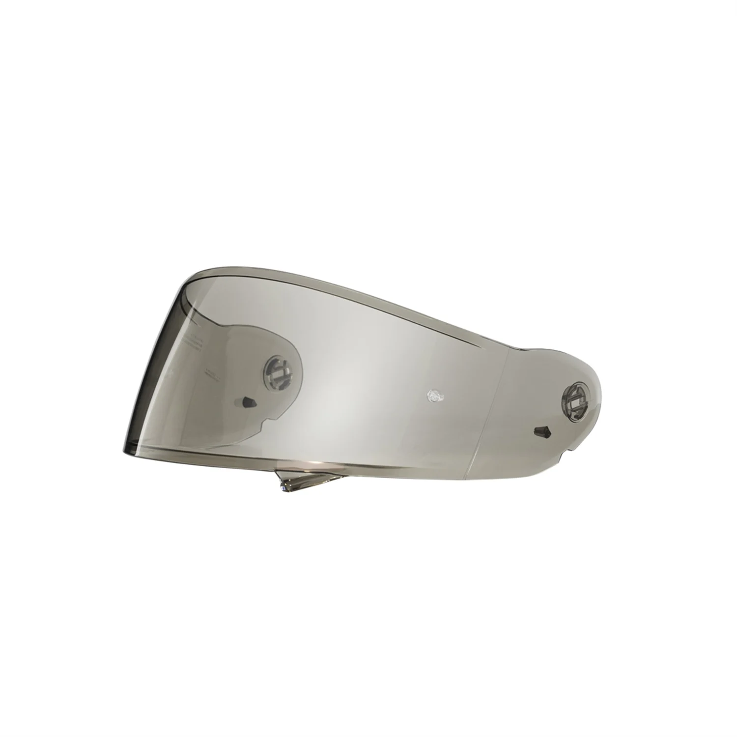 ZEUS-ZS-827 SMOKE VISOR %50 TRANSMITTANCE W/PINS