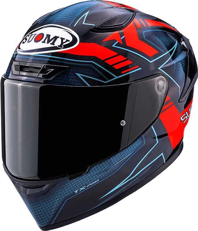 SUOMY TX-PRO KASK FLAWLESS KIRMIZI