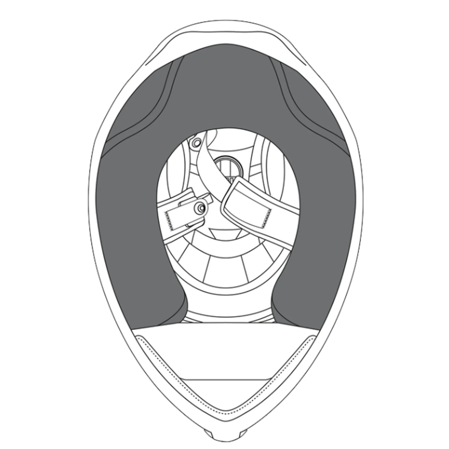 AGV/AGV CHEEK PADS K1 S/K1 BLACK