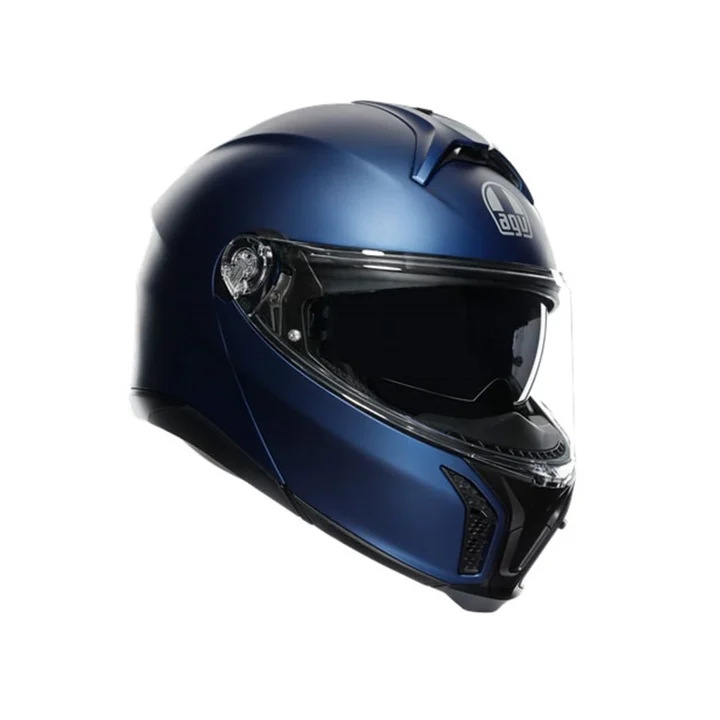 AGV KASK/TOURMODULAR SOLID MPLK GALASSIA BLUE MATT