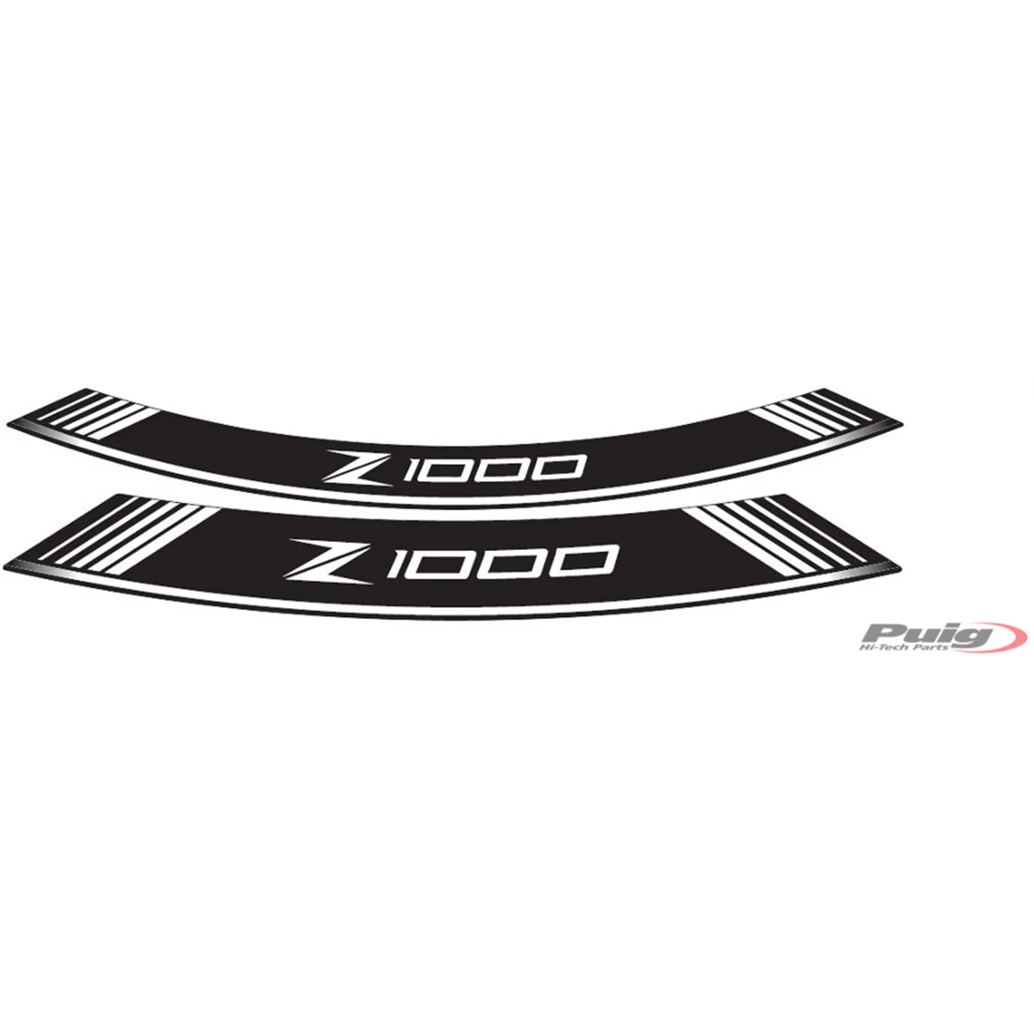 PUIG / 7590B JUEGO 8 TIRAS EN ARCO Z1000 C/BLANCO