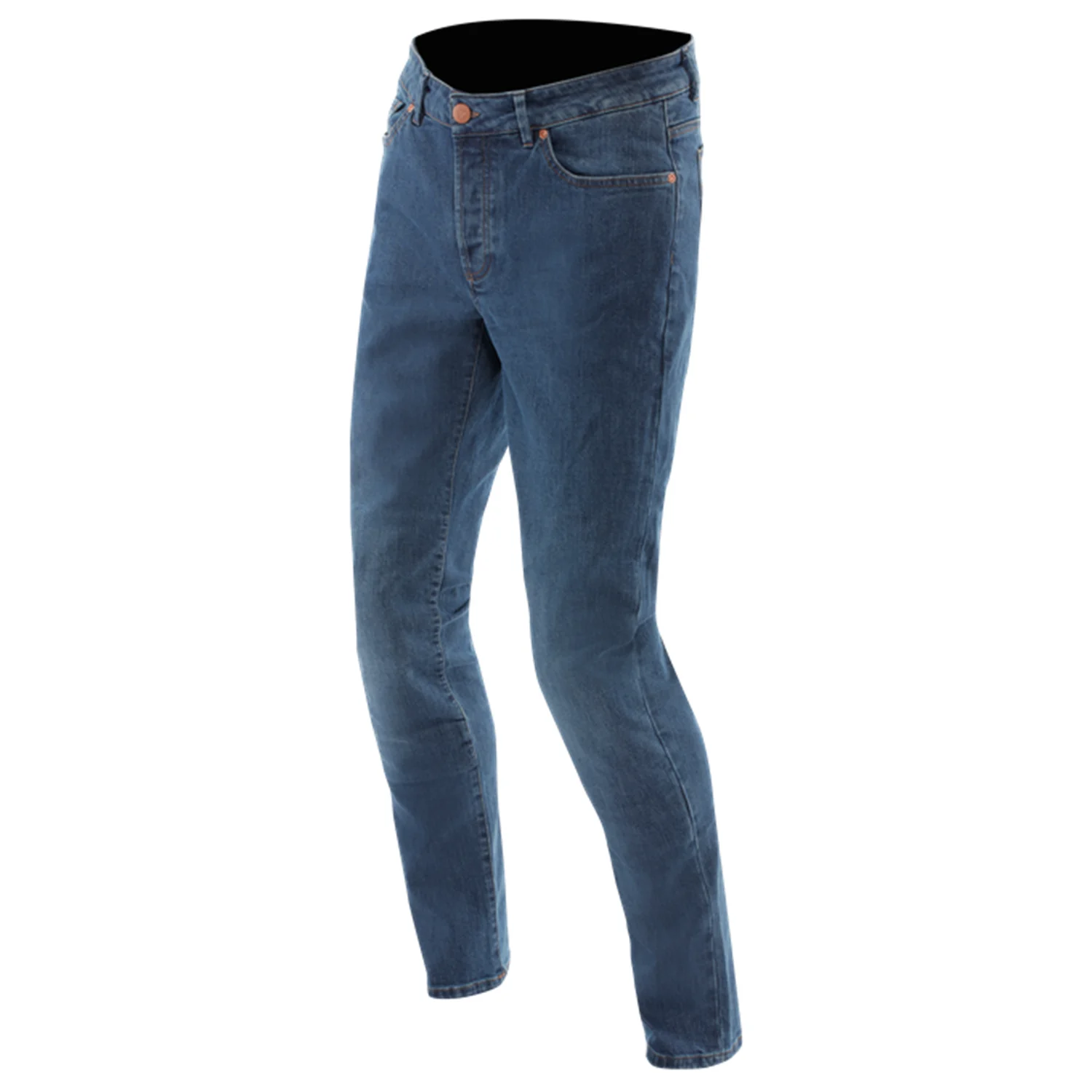 DAINESE 5-POCKET DENIM REGULAR PANTS BLUE