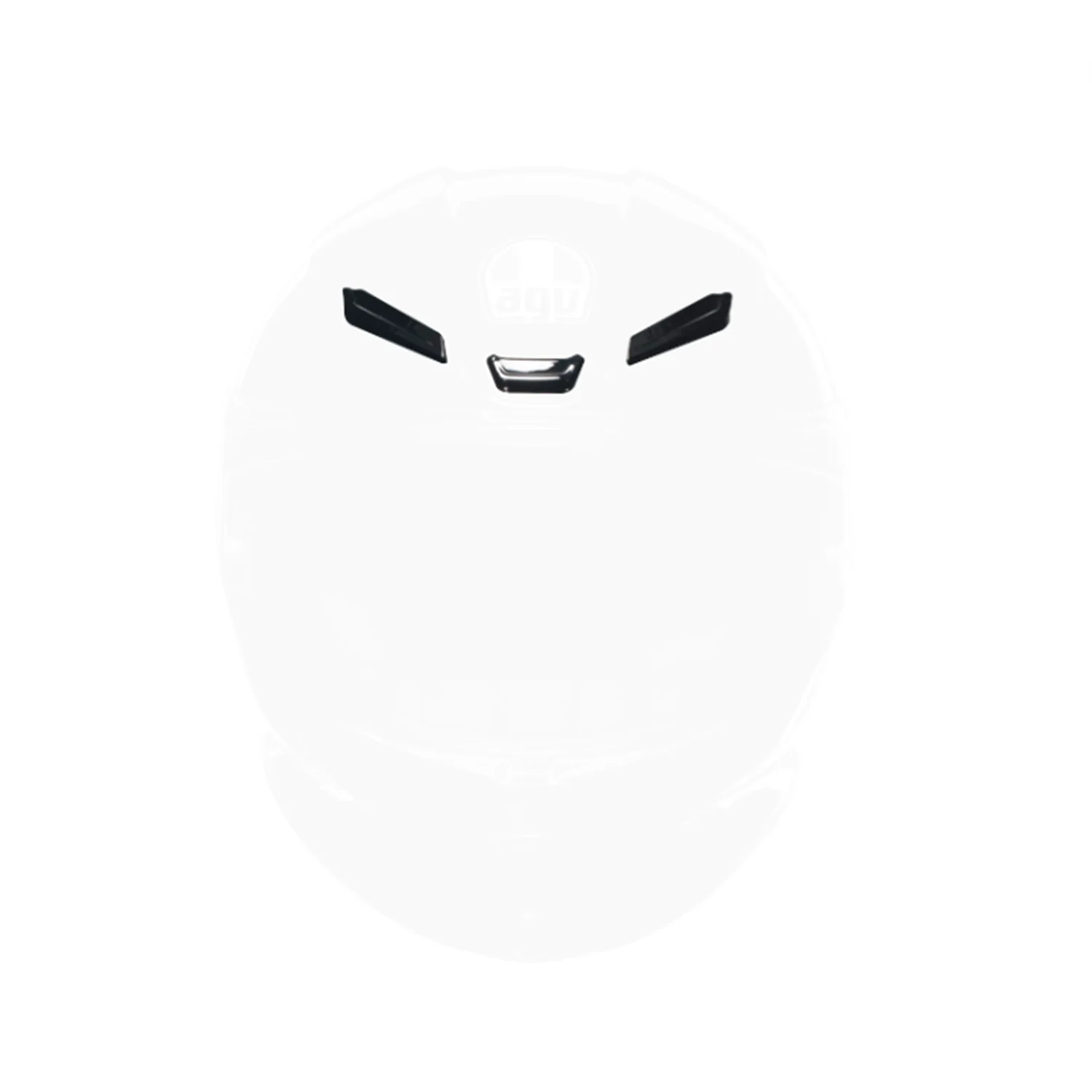AGV -KIT FRONT VENTS EXTERNAL PART K6 BLACK
