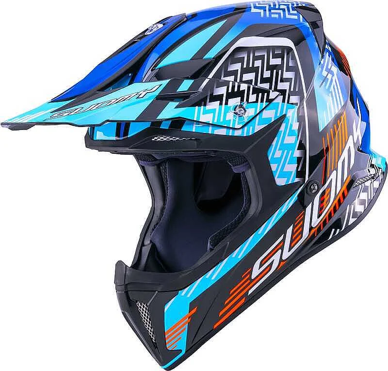 SUOMY X-WING MOTLEY KASK MAVİ SİYAH
