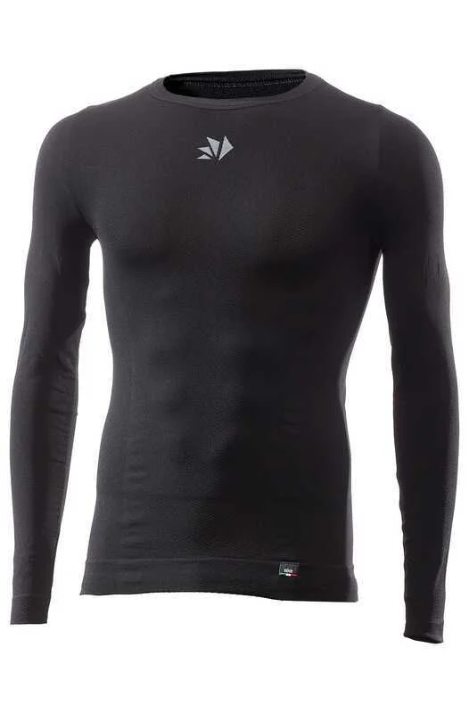 SIX2 TS2 V2 4 MEVSİM TERMAL UZUN KOLLU T-SHIRT SİYAH
