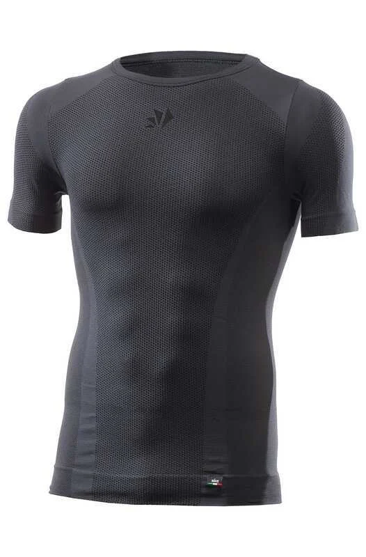 SIX2 TS1 V2 4 MEVSİM TERMAL T-SHIRT SİYAH KOYU GRİ