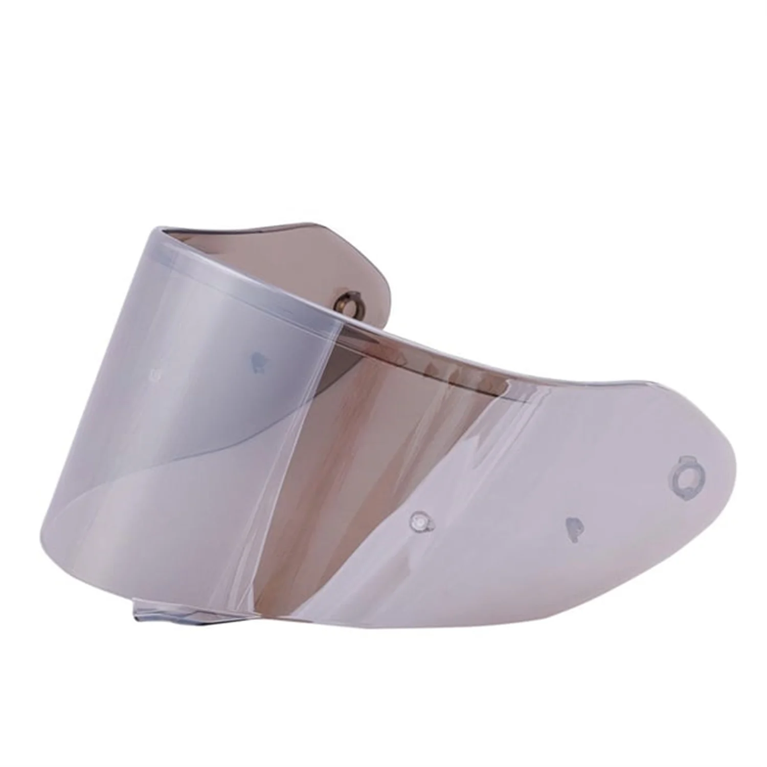 ZEUS-ZS-826 IRRIDIUM SILVER VISOR %50 TRANSMITTANCE W/PINS