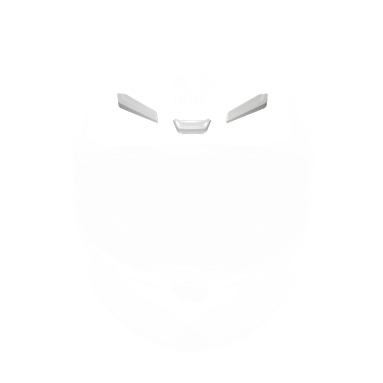 AGV-KIT FRONT VENTS EXTERNAL PART K6 WHITE